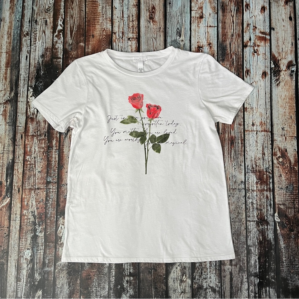 Tilly's Full Tilt Rose Graphic Tee